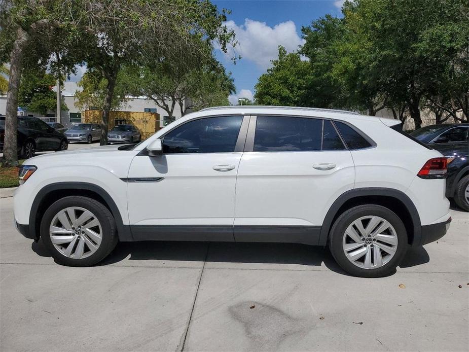 used 2021 Volkswagen Atlas Cross Sport car, priced at $27,377