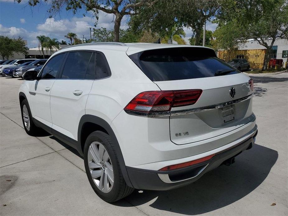 used 2021 Volkswagen Atlas Cross Sport car, priced at $27,377