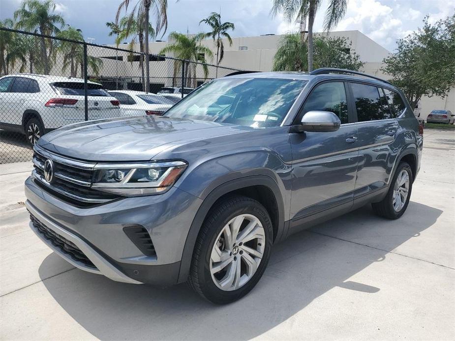 used 2021 Volkswagen Atlas car, priced at $28,977