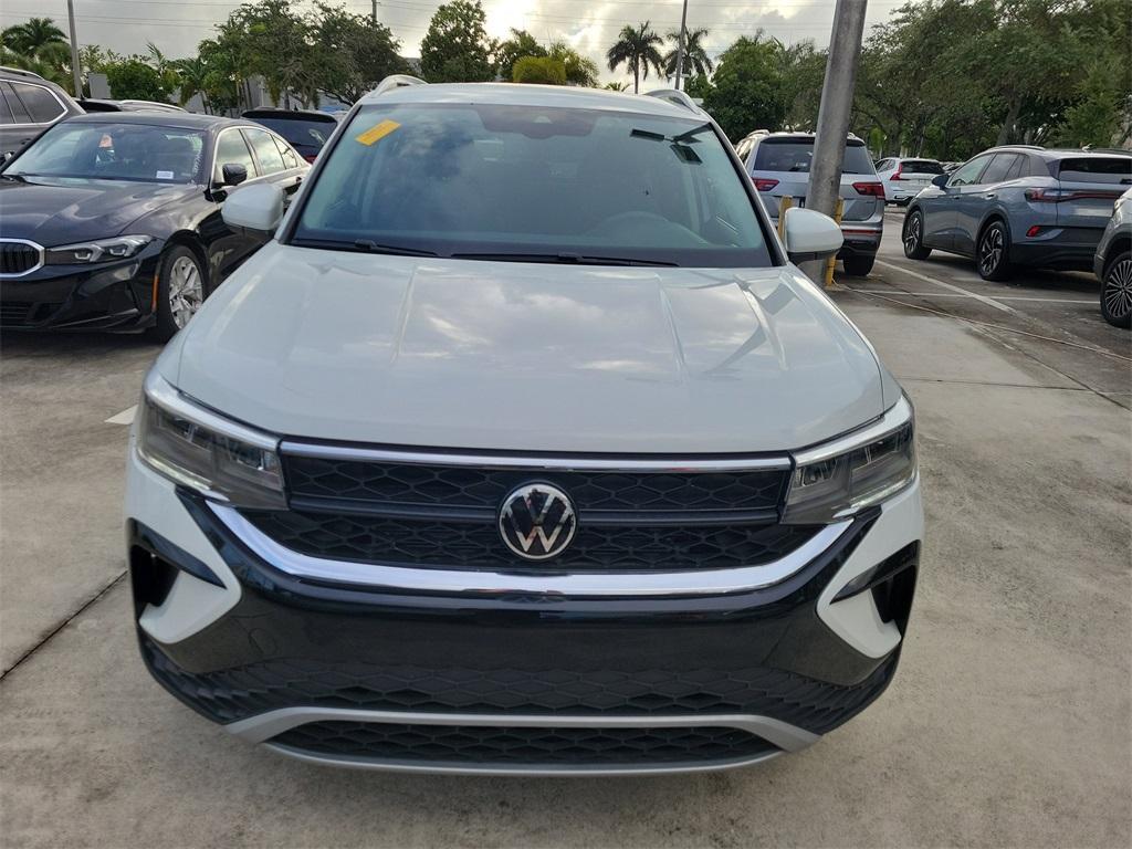 used 2023 Volkswagen Taos car, priced at $20,677