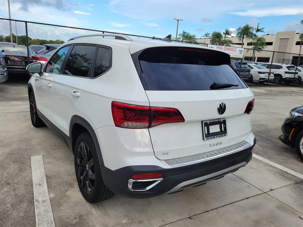 used 2023 Volkswagen Taos car, priced at $20,677