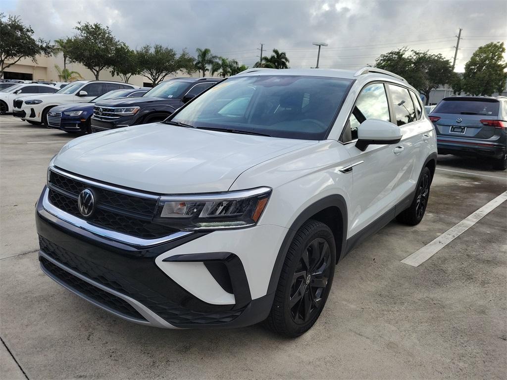used 2023 Volkswagen Taos car, priced at $20,677