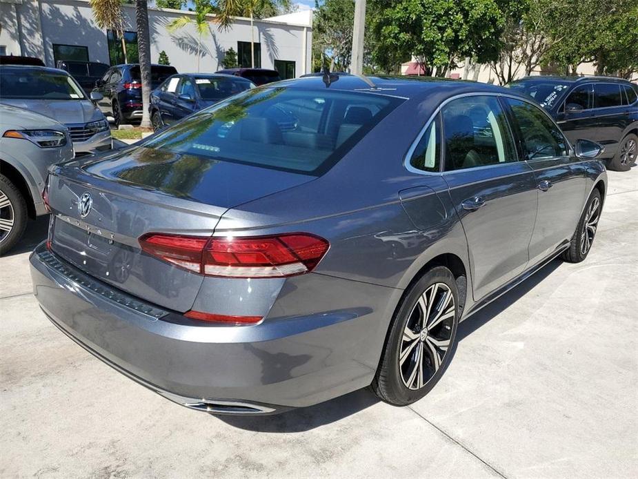 used 2021 Volkswagen Passat car, priced at $19,898