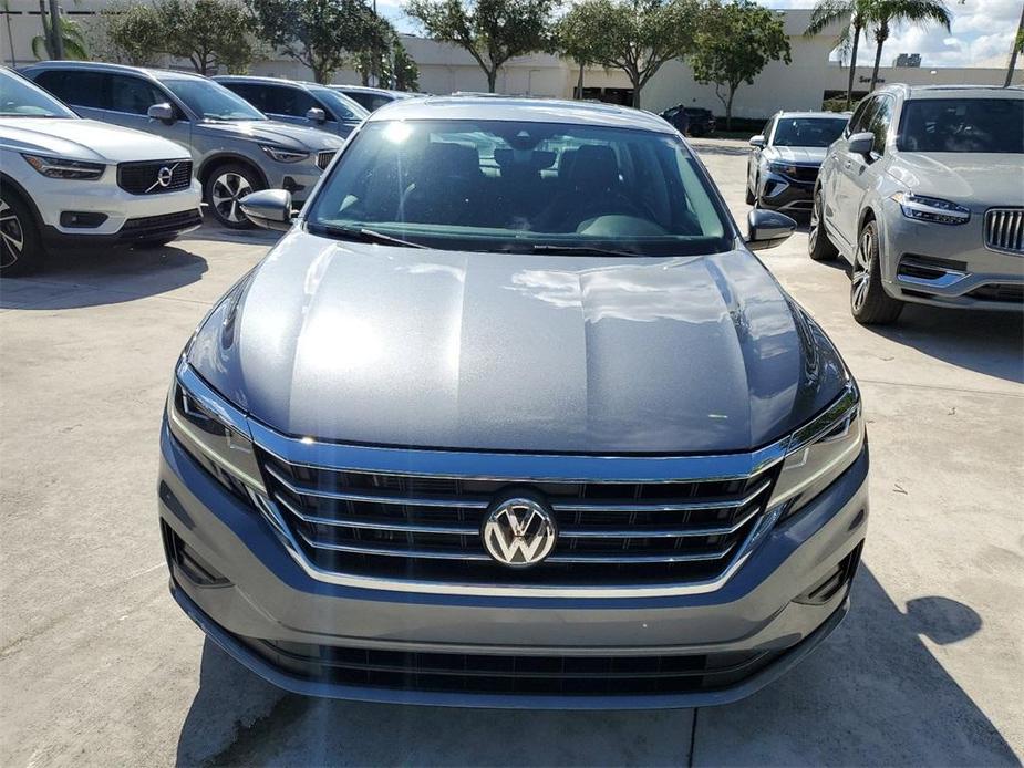 used 2021 Volkswagen Passat car, priced at $19,898