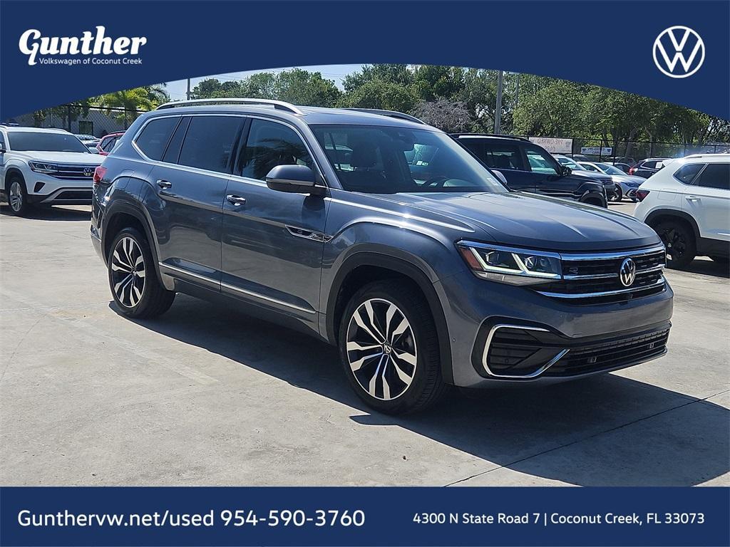 used 2022 Volkswagen Atlas car, priced at $36,898