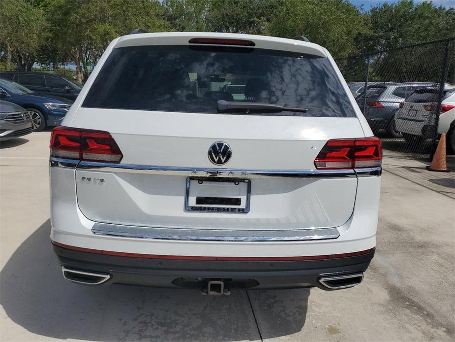 used 2021 Volkswagen Atlas car, priced at $25,877