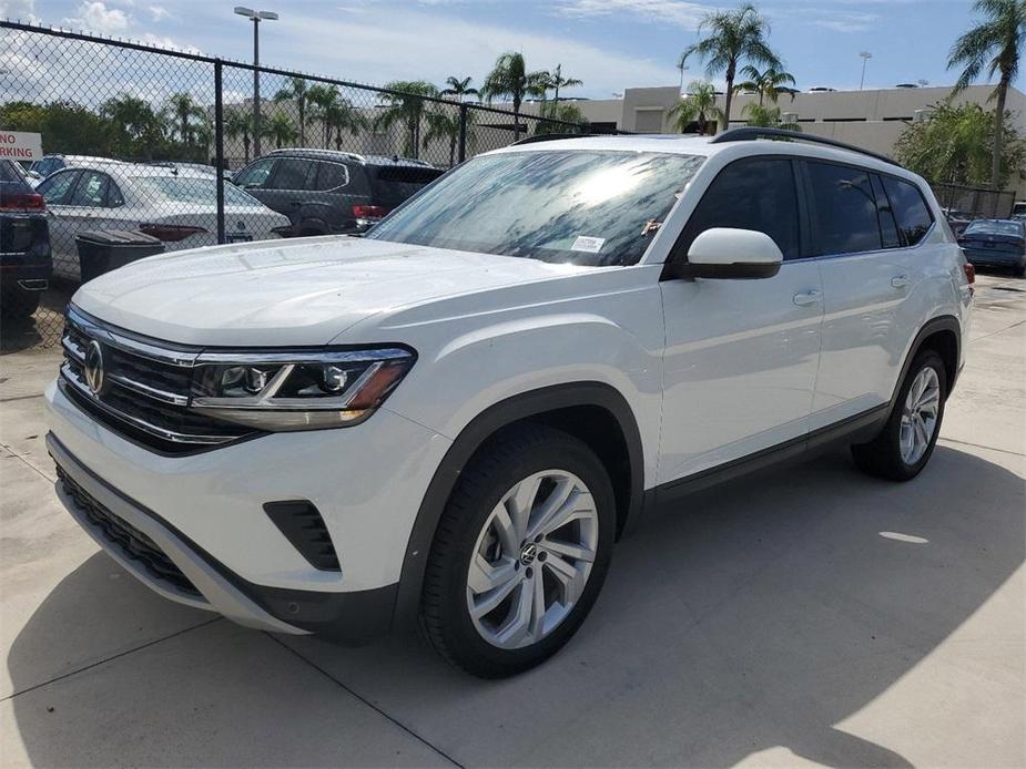 used 2021 Volkswagen Atlas car, priced at $25,877