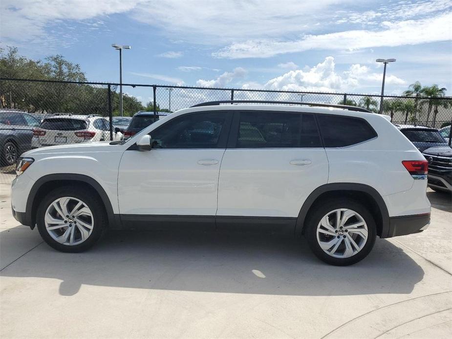 used 2021 Volkswagen Atlas car, priced at $25,877