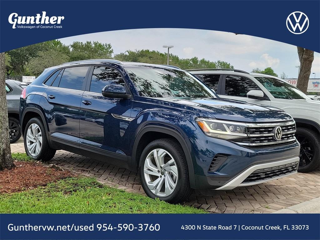 used 2023 Volkswagen Atlas Cross Sport car, priced at $27,777