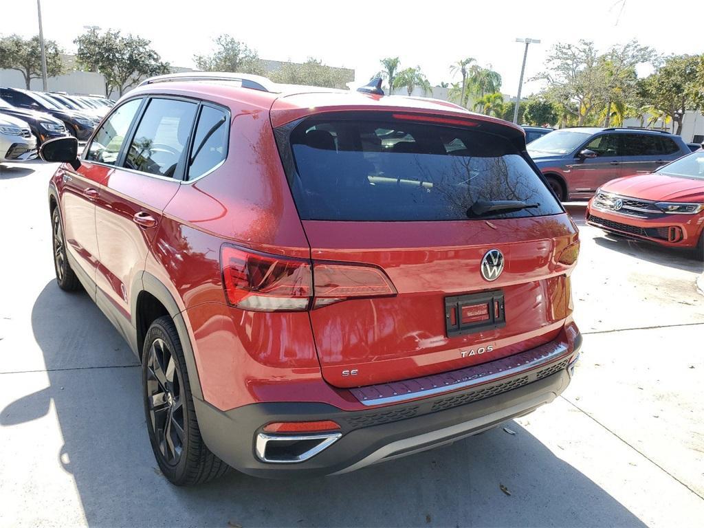 used 2023 Volkswagen Taos car, priced at $21,977