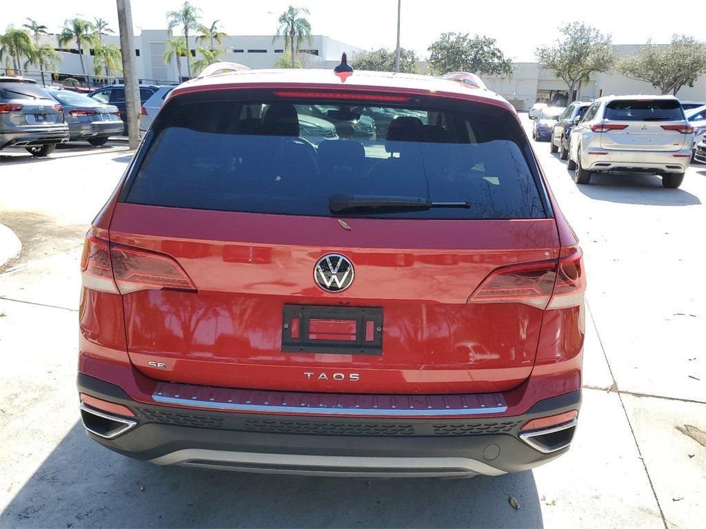 used 2023 Volkswagen Taos car, priced at $21,977