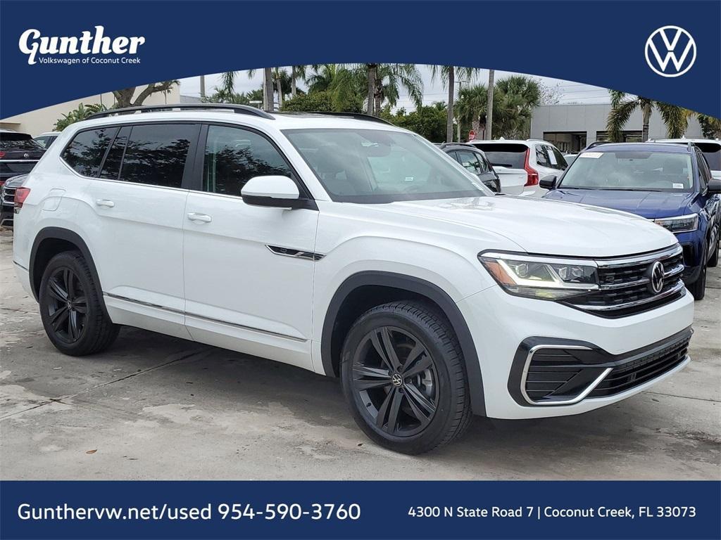 used 2021 Volkswagen Atlas car, priced at $28,877