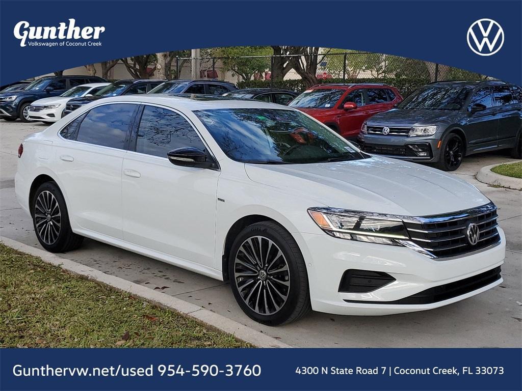 used 2022 Volkswagen Passat car, priced at $20,977