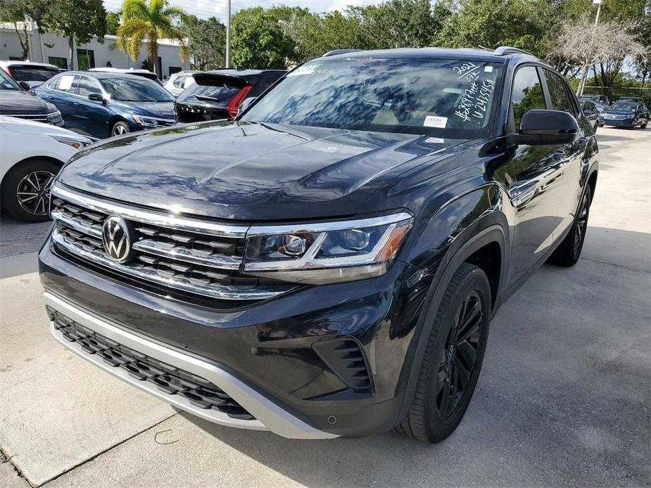 used 2021 Volkswagen Atlas Cross Sport car, priced at $25,698