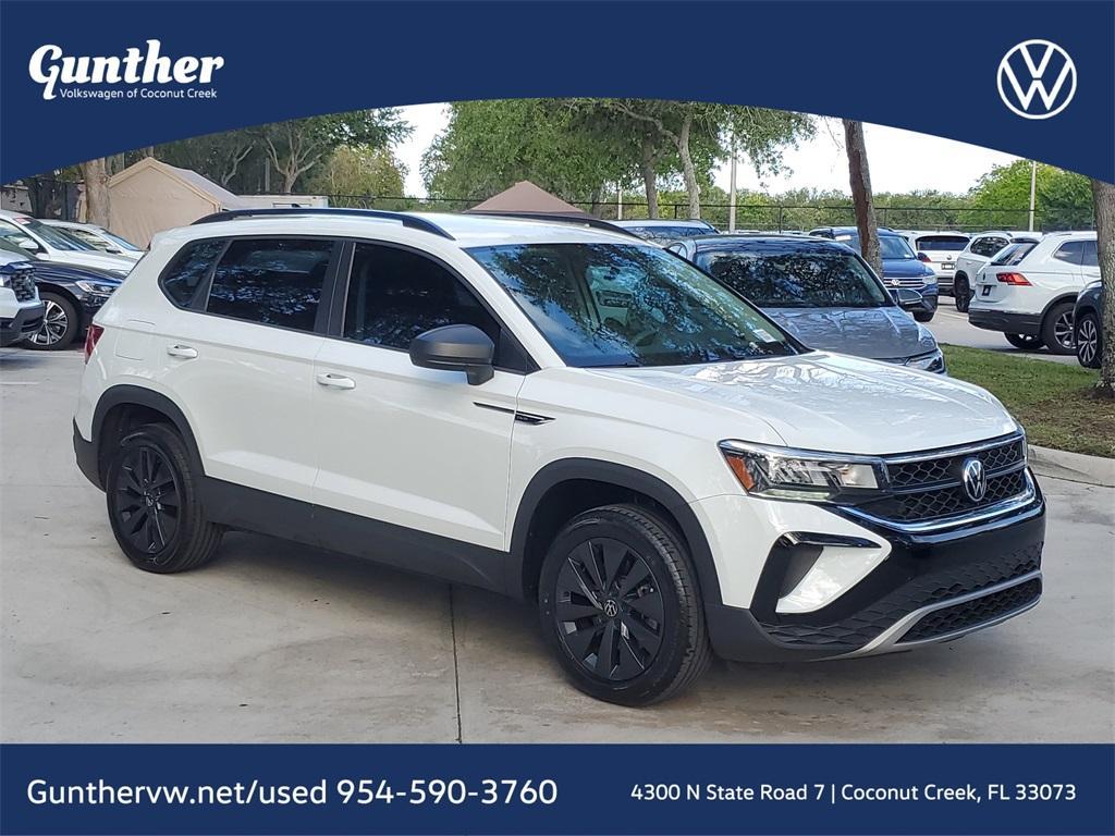 used 2022 Volkswagen Taos car, priced at $19,677