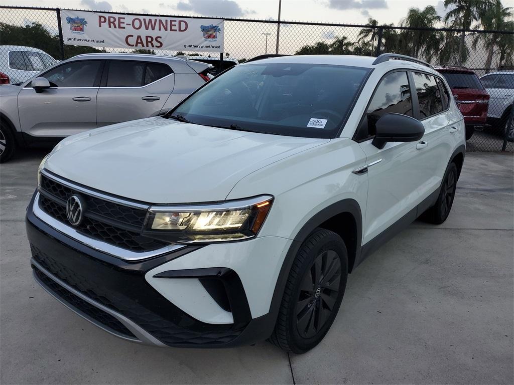 used 2022 Volkswagen Taos car, priced at $16,998