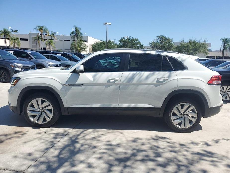 used 2021 Volkswagen Atlas Cross Sport car, priced at $25,677