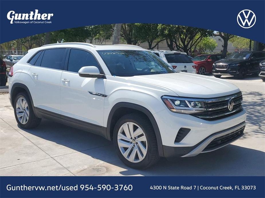 used 2021 Volkswagen Atlas Cross Sport car, priced at $25,677