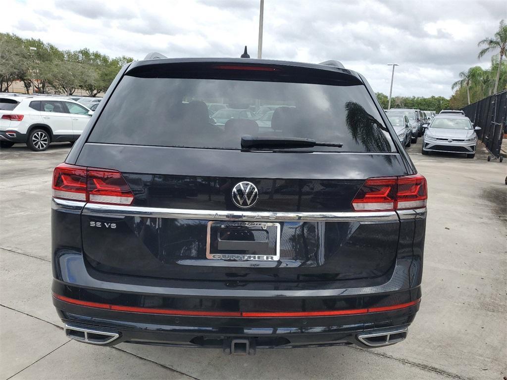 used 2021 Volkswagen Atlas car, priced at $27,677