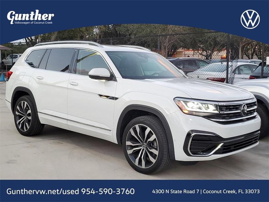 used 2022 Volkswagen Atlas car, priced at $35,998