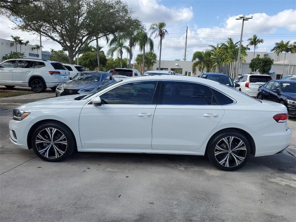 used 2022 Volkswagen Passat car, priced at $19,477