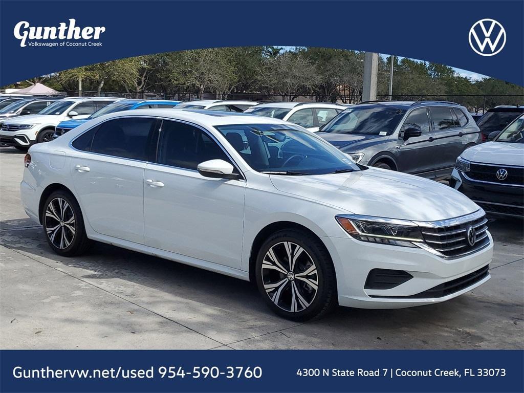 used 2022 Volkswagen Passat car, priced at $19,477