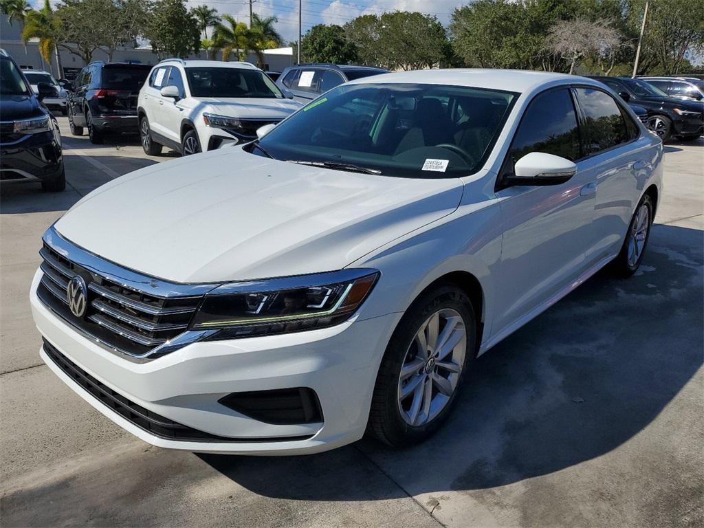 used 2021 Volkswagen Passat car, priced at $15,677