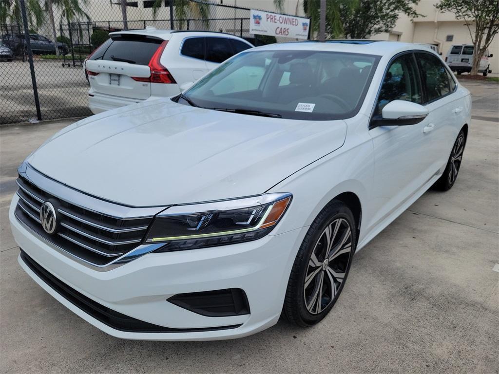 used 2021 Volkswagen Passat car, priced at $15,977