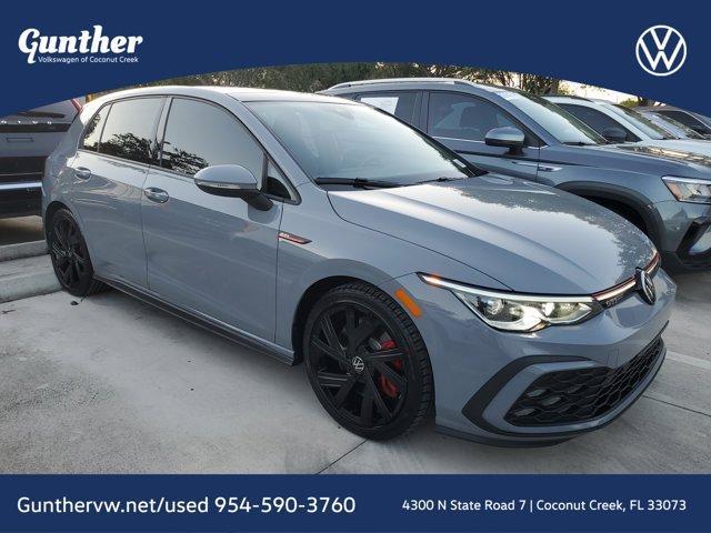 used 2022 Volkswagen Golf GTI car, priced at $26,998