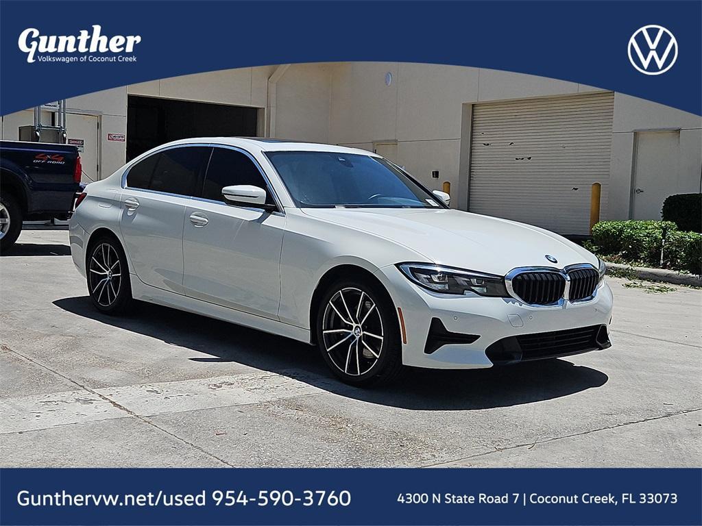 used 2019 BMW 330 car, priced at $21,698