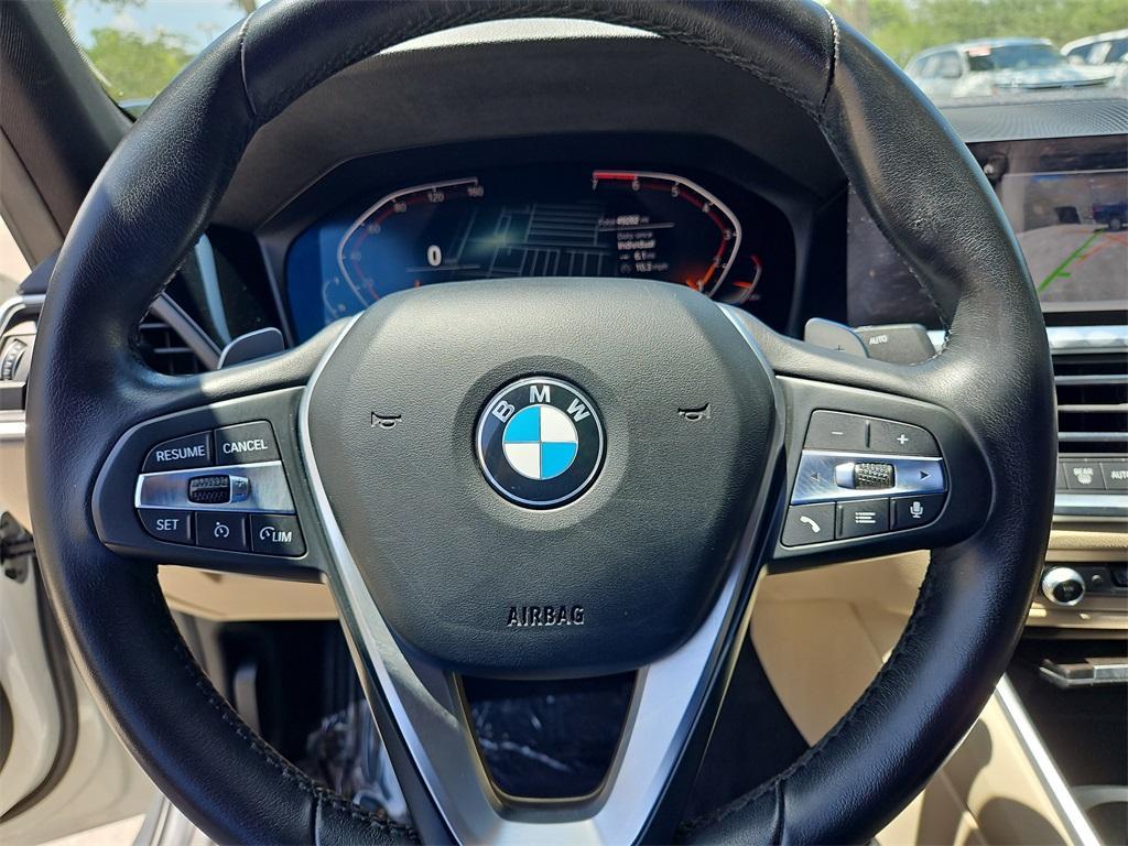 used 2019 BMW 330 car, priced at $21,698
