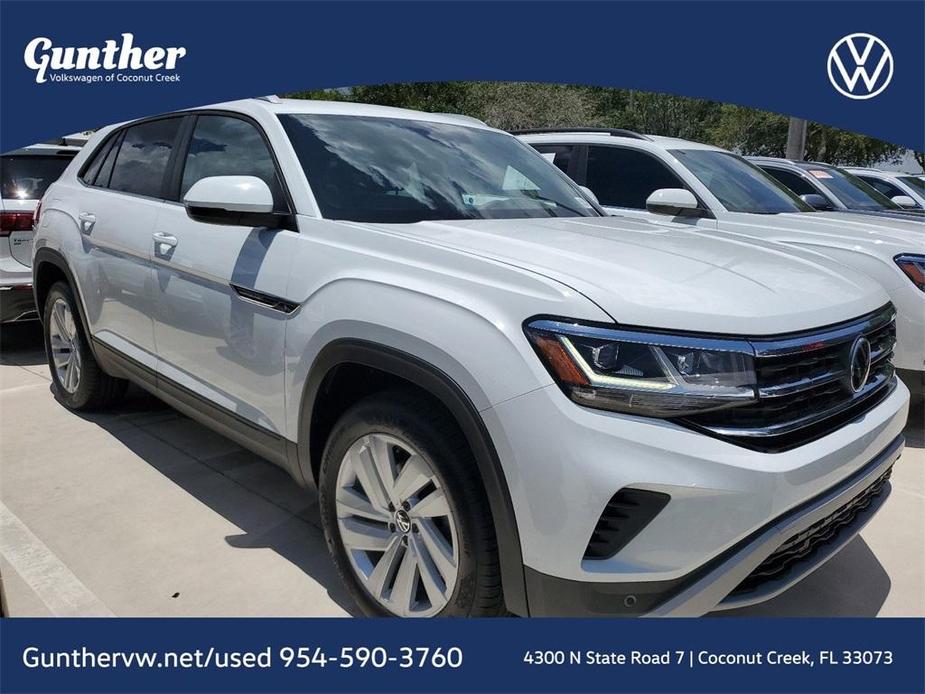 used 2021 Volkswagen Atlas Cross Sport car, priced at $26,377