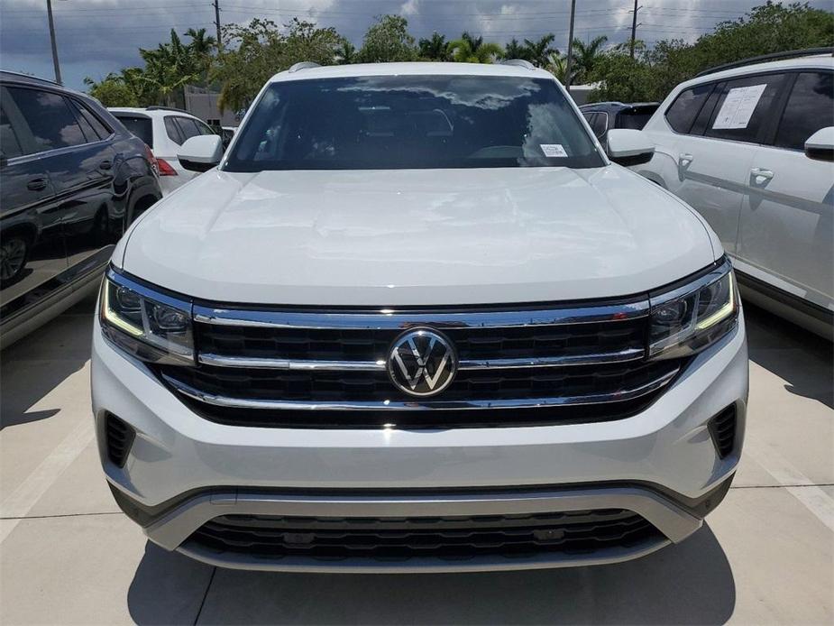 used 2021 Volkswagen Atlas Cross Sport car, priced at $26,377