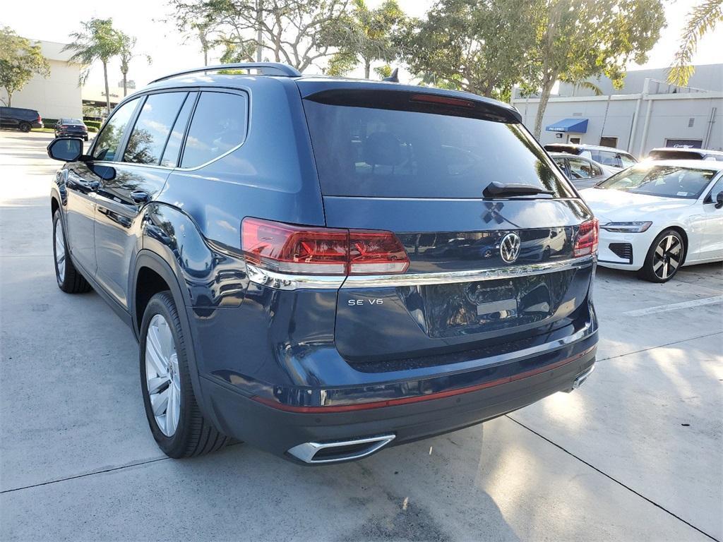 used 2021 Volkswagen Atlas car, priced at $25,677