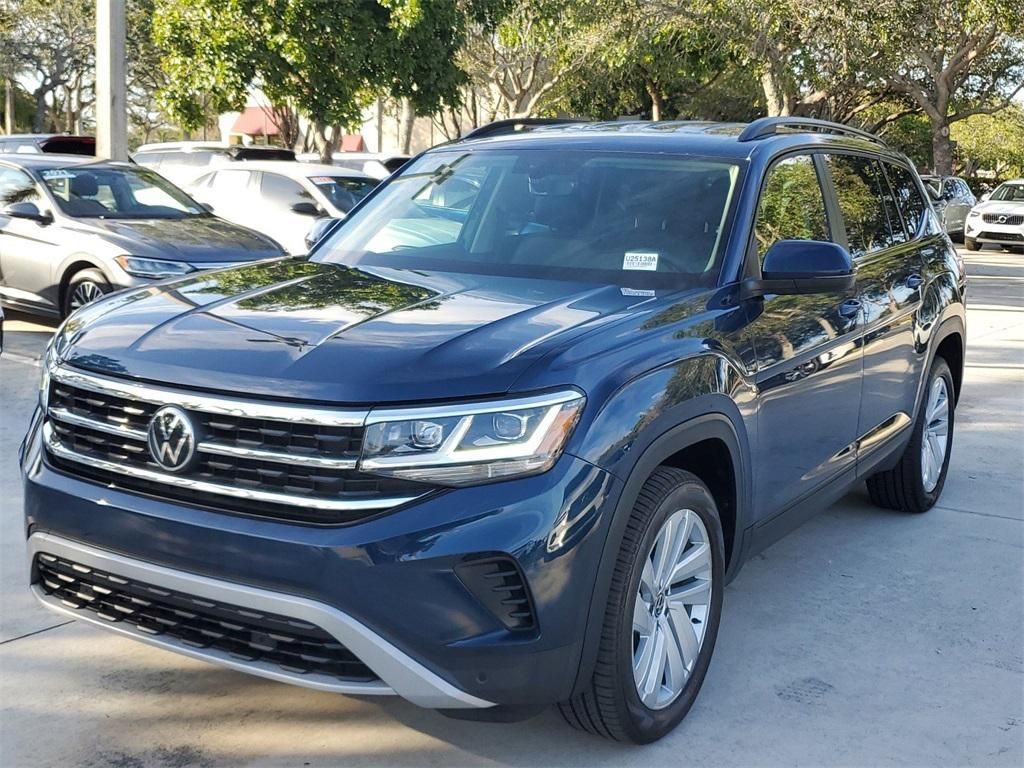 used 2021 Volkswagen Atlas car, priced at $25,677