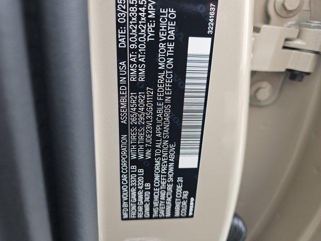 new 2025 Volvo EX90 car, priced at $89,505