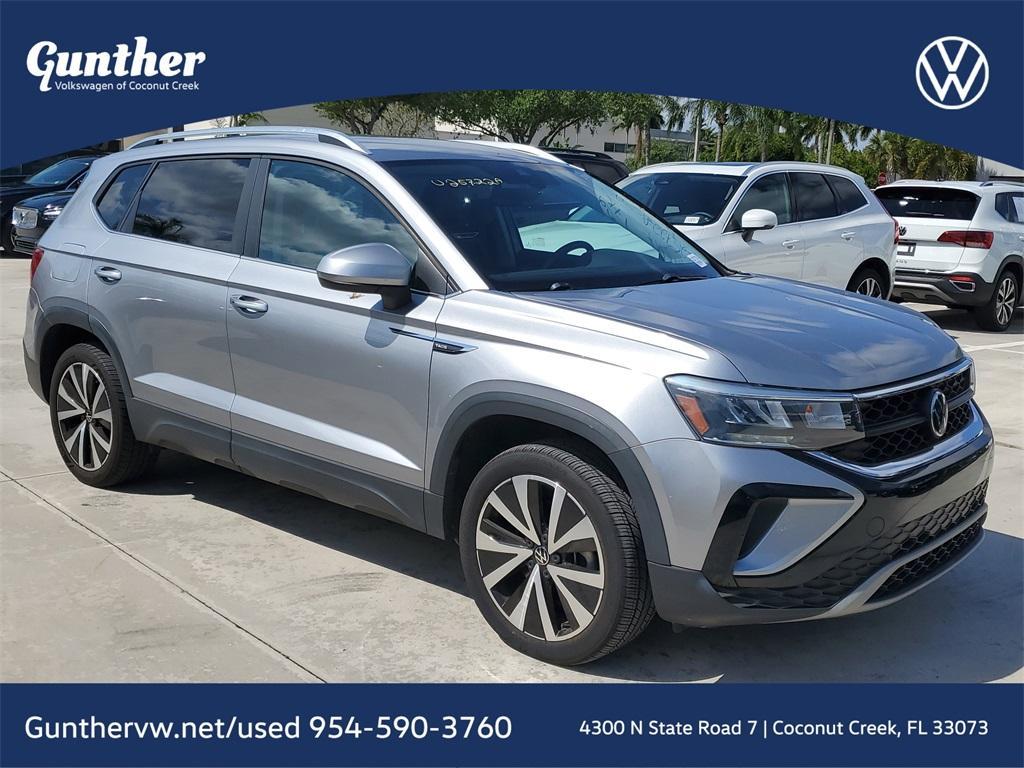 used 2022 Volkswagen Taos car, priced at $19,877