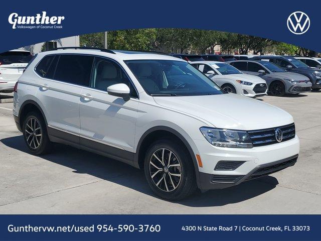 used 2021 Volkswagen Tiguan car, priced at $19,377