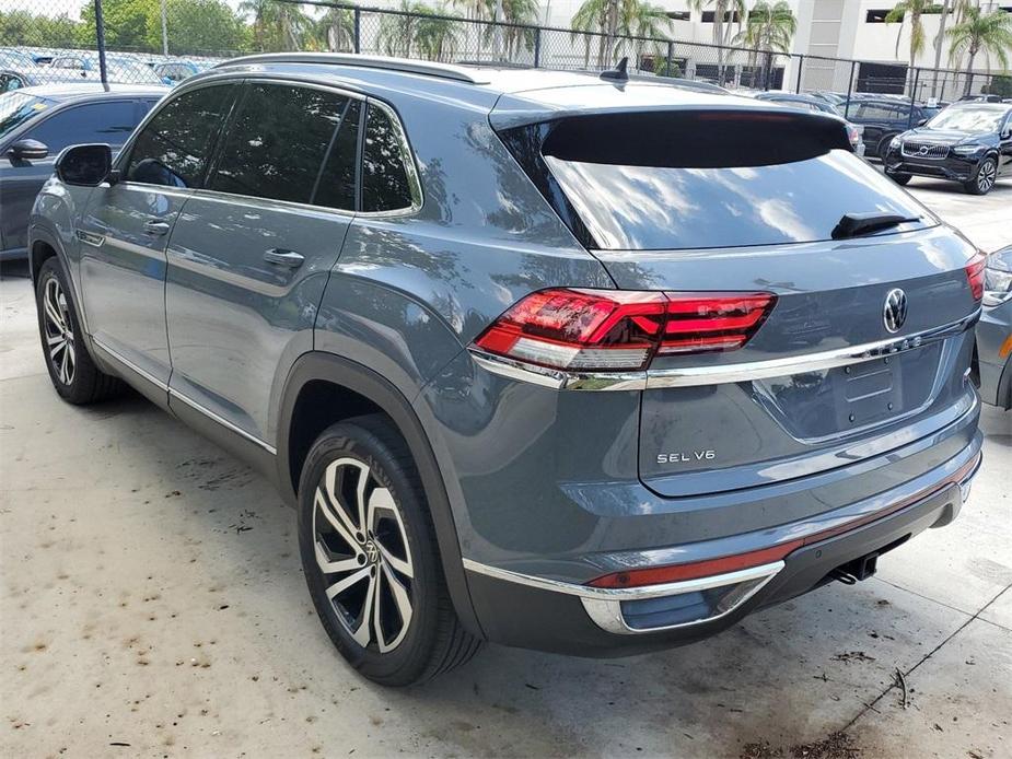 used 2021 Volkswagen Atlas Cross Sport car, priced at $30,877