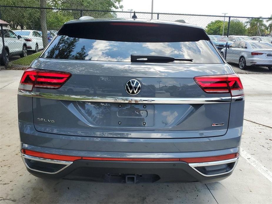 used 2021 Volkswagen Atlas Cross Sport car, priced at $30,877