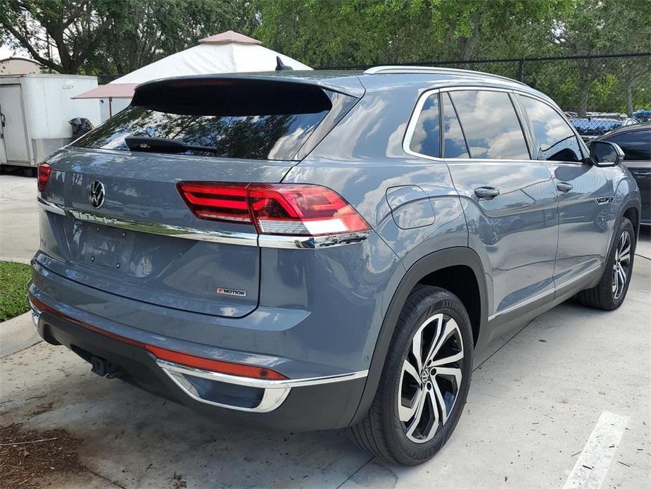 used 2021 Volkswagen Atlas Cross Sport car, priced at $30,877