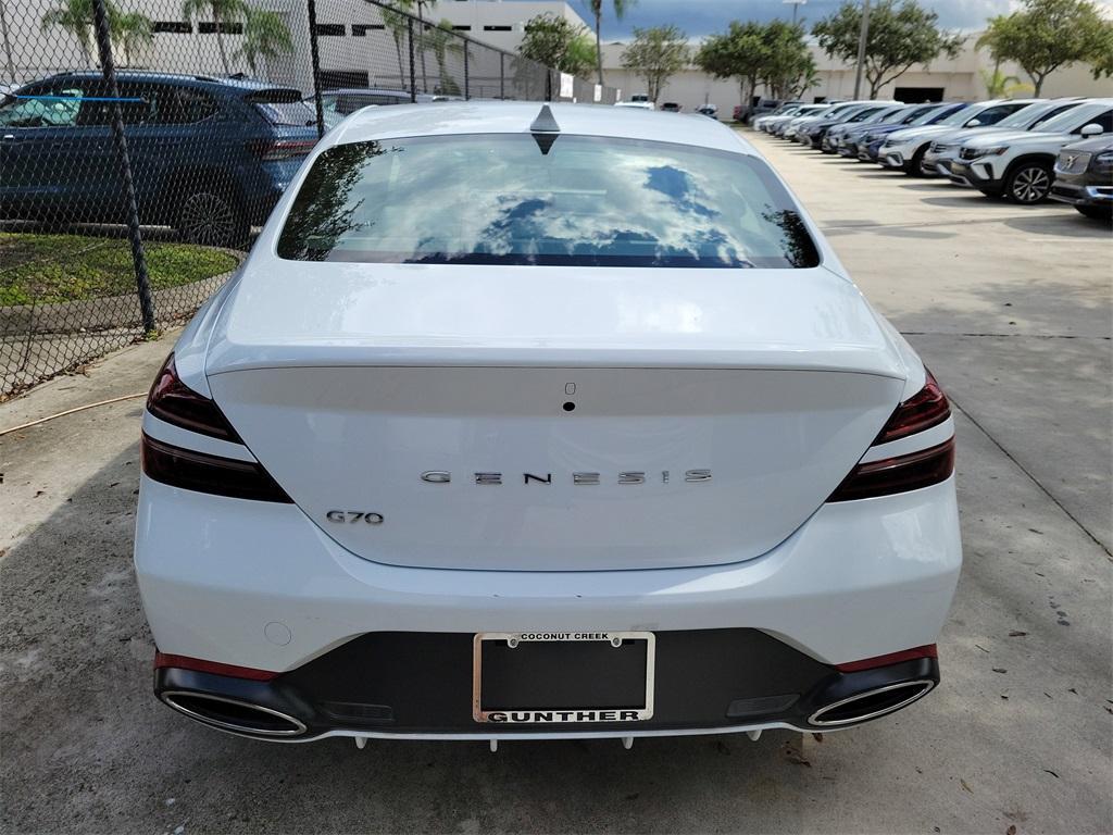 used 2025 Genesis G70 car, priced at $31,788