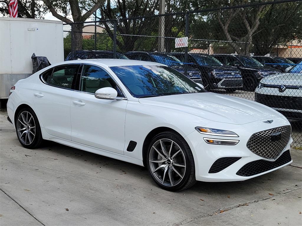 used 2025 Genesis G70 car, priced at $31,788