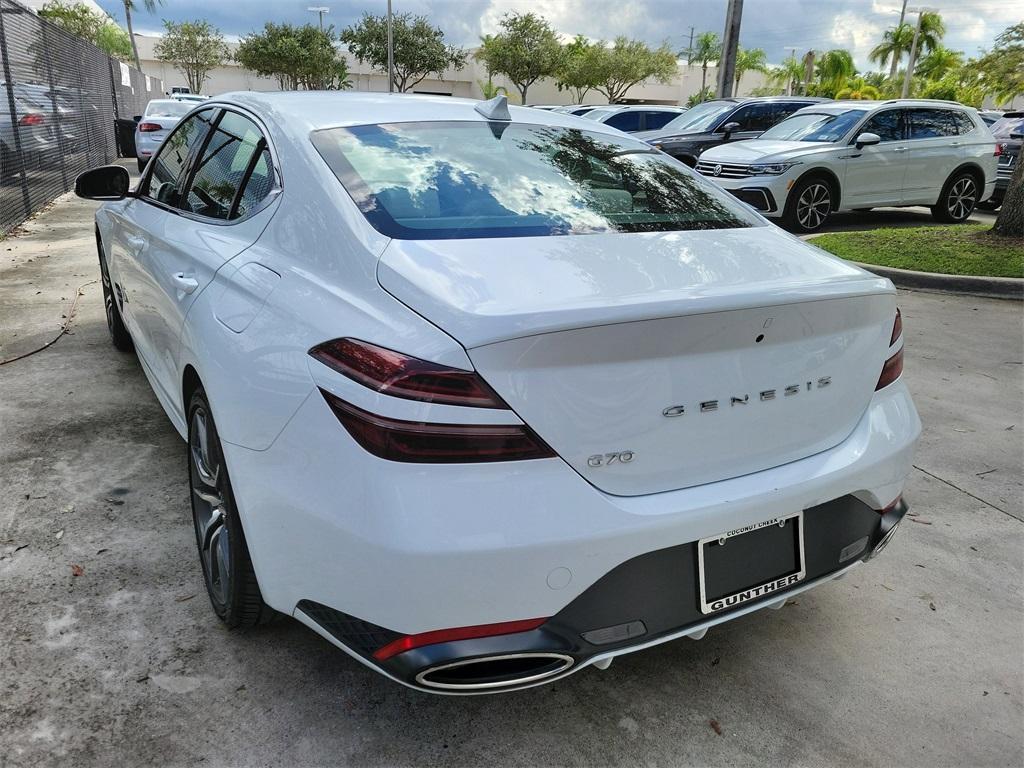 used 2025 Genesis G70 car, priced at $31,788