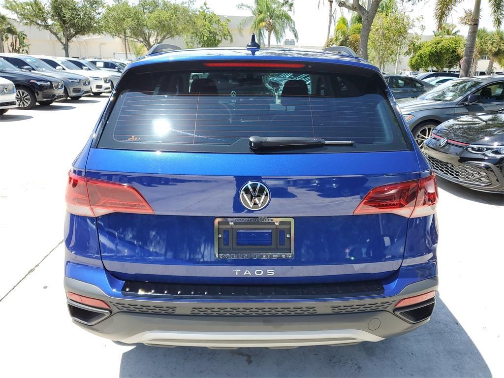 used 2024 Volkswagen Taos car, priced at $19,777