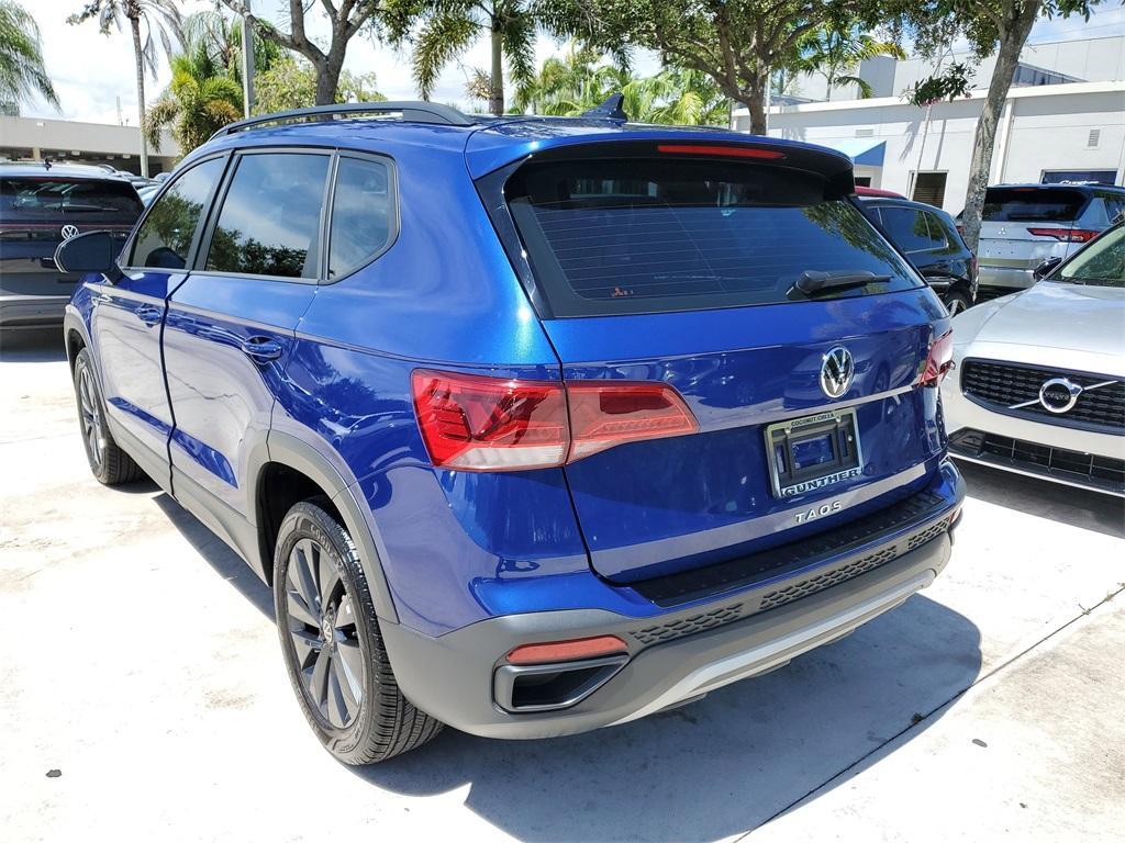 used 2024 Volkswagen Taos car, priced at $19,777