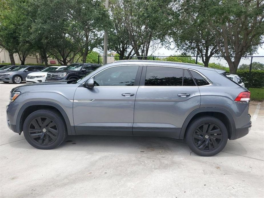 used 2021 Volkswagen Atlas Cross Sport car, priced at $28,477