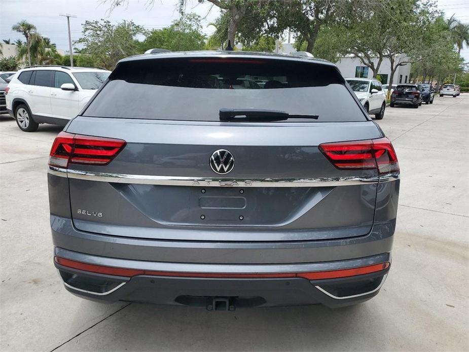 used 2021 Volkswagen Atlas Cross Sport car, priced at $28,477