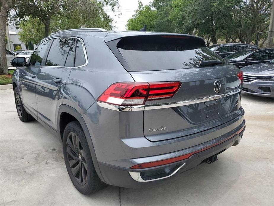 used 2021 Volkswagen Atlas Cross Sport car, priced at $28,477