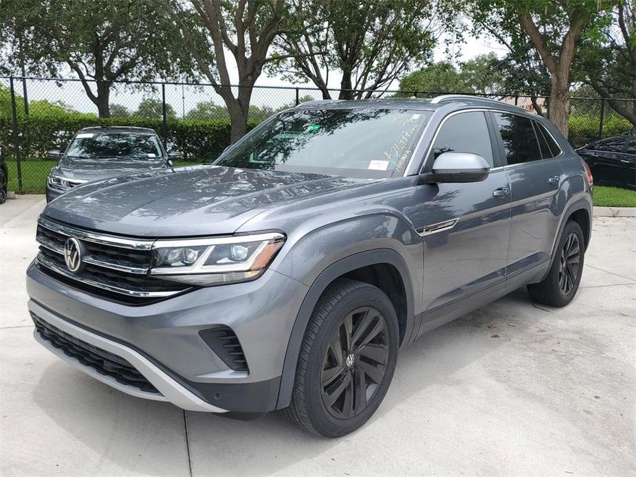 used 2021 Volkswagen Atlas Cross Sport car, priced at $28,477